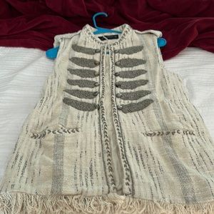Zara Woman cotton vest